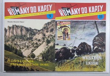 SUDOPSKÉ Romány do kapsy 1 - 10 ( RODOKAPS )