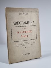 Areopagitika aneb řeč o svobodě tisku - 