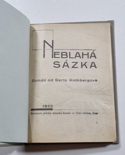 Neblahá sázka