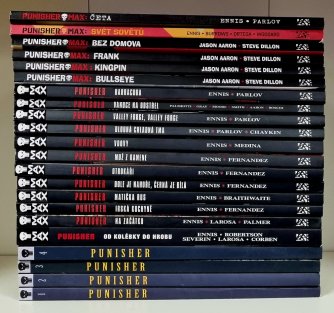 Punisher I. - XXII.  (komplet 22 svazku nakl. BBart)