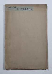 Z deníku Ladislava Syllaby