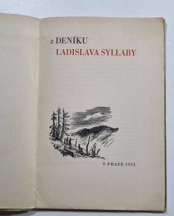 Z deníku Ladislava Syllaby