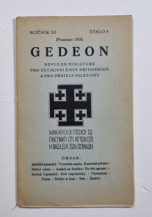 GEDEON č. 5/1932, ročník III.