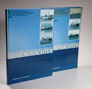 Die Geschichte und die Schicksale deutscher Seriefrachter 1+2