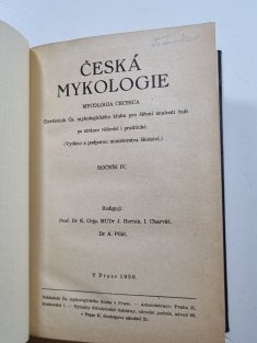 Česká mykologie, ročník IV.