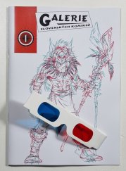 Galerie slovenských komiksů 1 -  ATTILA: Cesta vlka (varianta 3D + brýle)  - 