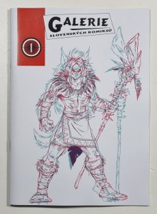 Galerie slovenských komiksů 1 -  ATTILA: Cesta vlka (varianta 3D + brýle) 