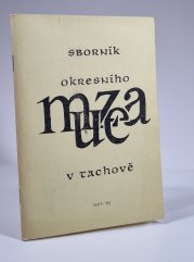 Sborník Okresního muzea v Tachově 1994/25 - 