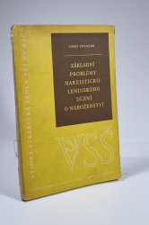 Základní problémy marxisticko-leninského učení o náboženství - 