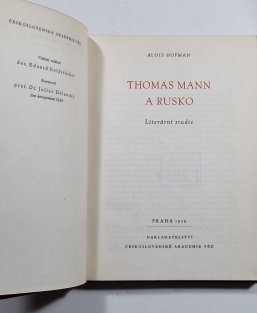 Thomas Mann a Rusko