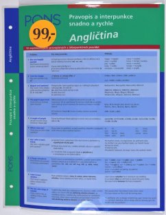 Pravopis a interpunkce snadno a rychle - Angličtina
