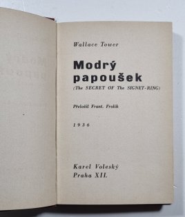 Modrý papoušek