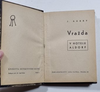 Vražda v hotelu Aldorf