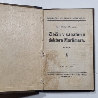 Zločin v sanatoriu doktora Martimera
