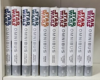 Star Wars Omnibus - komplet 10 svazků 