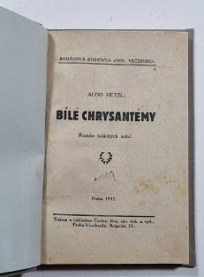 Bílé chrysantémy 