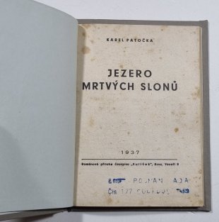 Jezero mrtvých slonů
