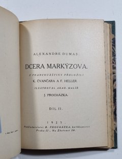 Dcera markýzova I.+II.