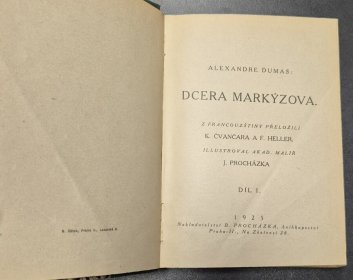 Dcera markýzova I.+II.