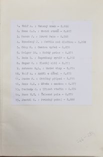 ROZRUCH č. 206 - 280 (celkem 75 čísel řazených za sebou