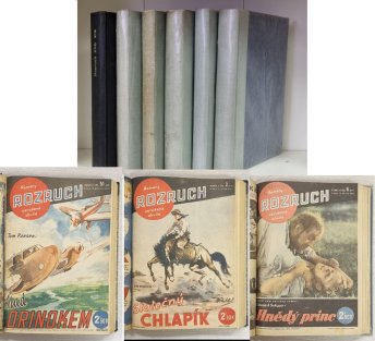 ROZRUCH č. 206 - 280 (celkem 75 čísel řazených za sebou