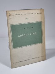 Zdění v zimě - 