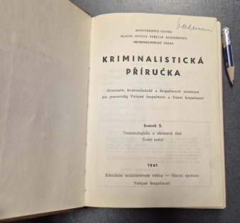 Kriminalistická příručka 2
