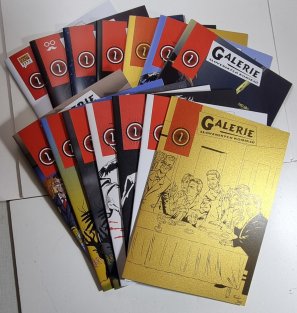 Galerie slovenských komiksů 2 - SADA (14 variant obálek)