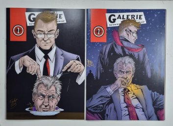 Galerie slovenských komiksů 2 - SADA (14 variant obálek)