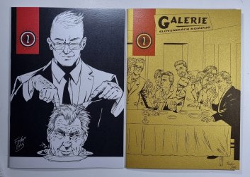Galerie slovenských komiksů 2 - SADA (14 variant obálek)