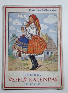 Kulíkův veselý kalendář na rok 1935