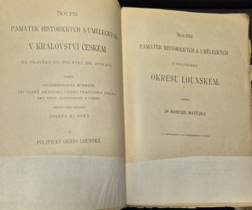 Politický okres lounský (Soupis památek historických a uměleckých v Království českém od pravěku do počátku XIX. století)