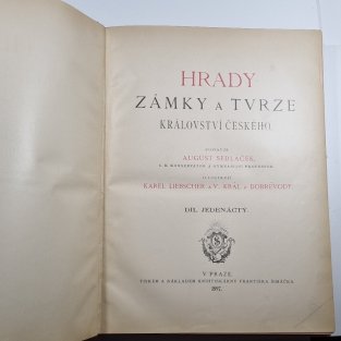 Hrady, zámky a tvrze Království českého XI. - Práchensko