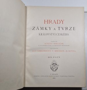 Hrady, zámky a tvrze Království českého V. - Podkrkonoší