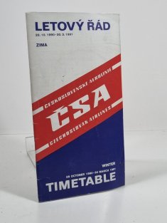 Letový řád ČSA zima