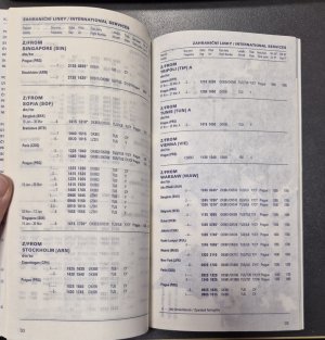 Letový řád ČSA zima