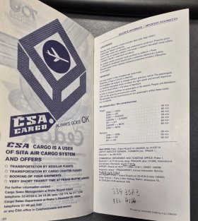 Letový řád ČSA zima