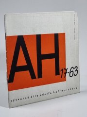 Výtvarné dílo Adolfa Hoffmeistera ( AH 17-63 ) - 