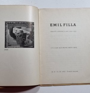 Emil Filla - Obrazy a kresby 1938-1939