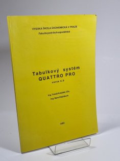 Tabulkový systém QUATTRO PRO (verze 4.0)