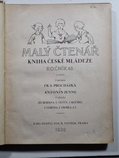 Malý čtenář roč. 48/1929 (č.1-20)