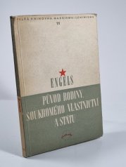 Původ rodiny, soukromého vlastnictví a státu - 