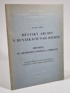 Městský archiv v Benátkách nad Jizerou