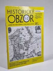 Historický obzor 1-2, ročník 7 / 1996 - 