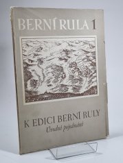 Berní rula 1 - K edici Berní ruly (Úvodní pojednání) - 
