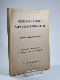 Okresní archivy Západočeského kraje - soupis archivních fondů