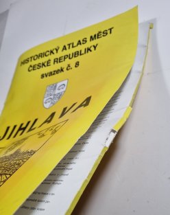 Historický atlas měst České republiky svazek č. 8 - Jihlava
