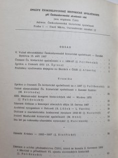 Zprávy Československé historické společnosti X/1968/1