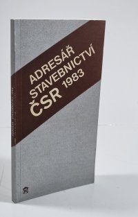 Adresář stavebnictví ČSR 1983