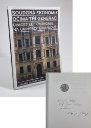 Soudobá ekonomie očima tří generací - Dvacet let ekonomie na Univerzitě Karlově